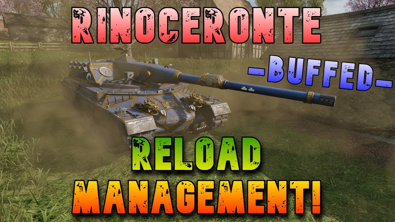 Управление перезарядкой Rinoceronte! -Улучшено- ll Wot Console - World of Tanks Modern Armor
