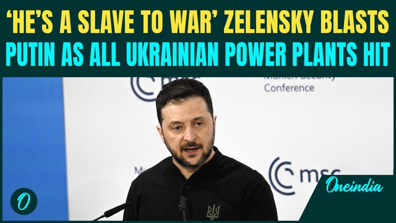‘Putin Cannot Live Without War!’ Zelenskyy UNLEASHES at Munich, Compares Russian Leader to Hitler