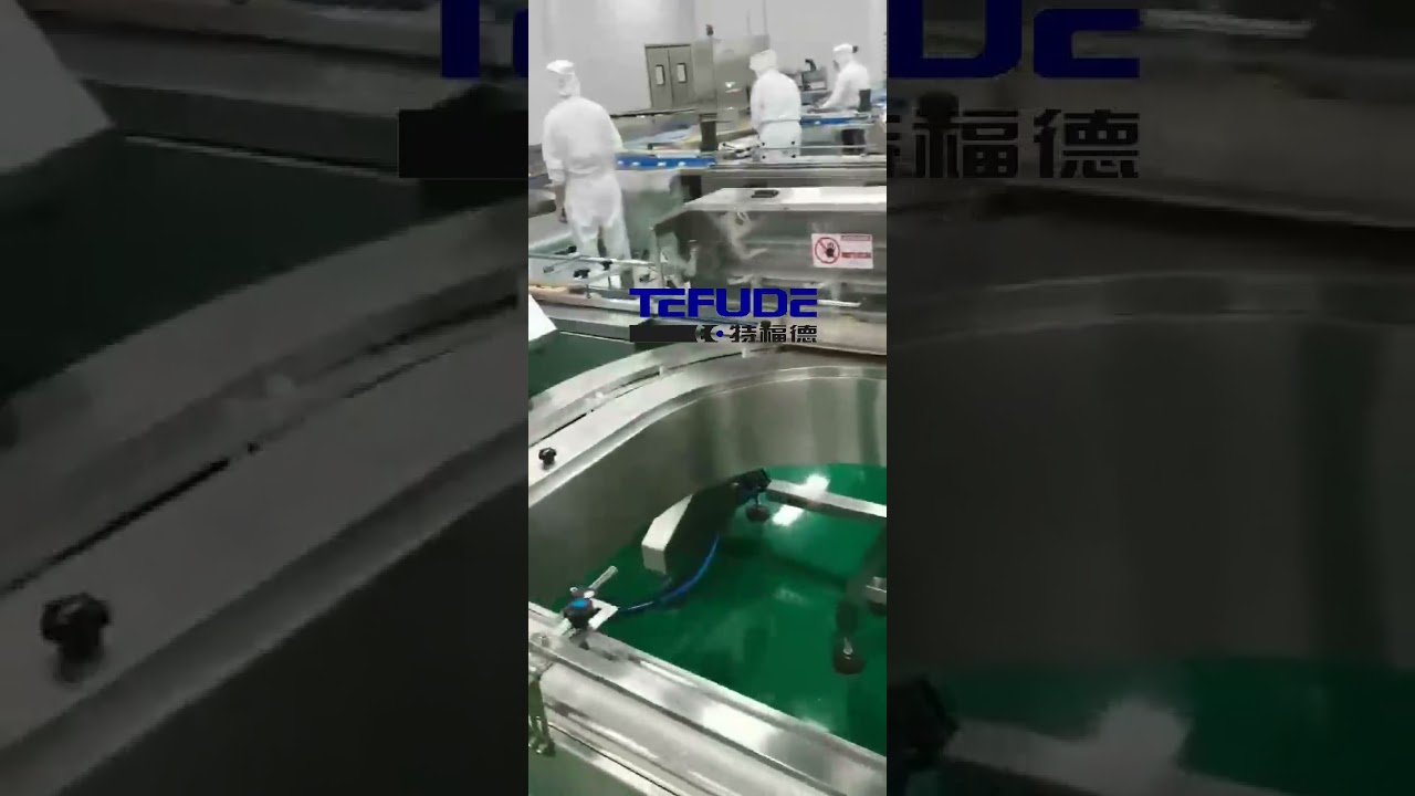 Automatic packaging line for flower cake, packaging machinery manufacturer