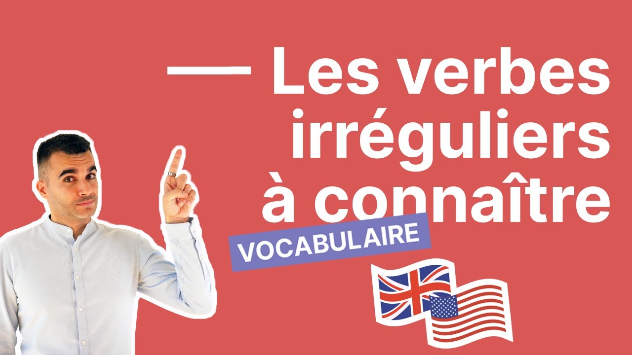 Les verbes irréguliers les plus importants en anglais #3 (bite - mean - overcome - bleed - read)