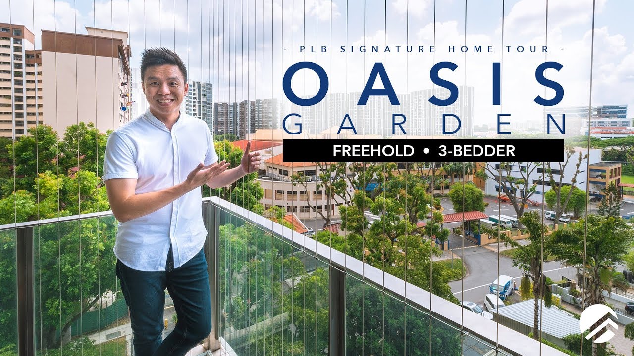 Oasis Garden : Freehold 3-Bedder Condo | Bartley MRT | $1.65M | Home Tour | Sold by PLB (Melvin Lim)