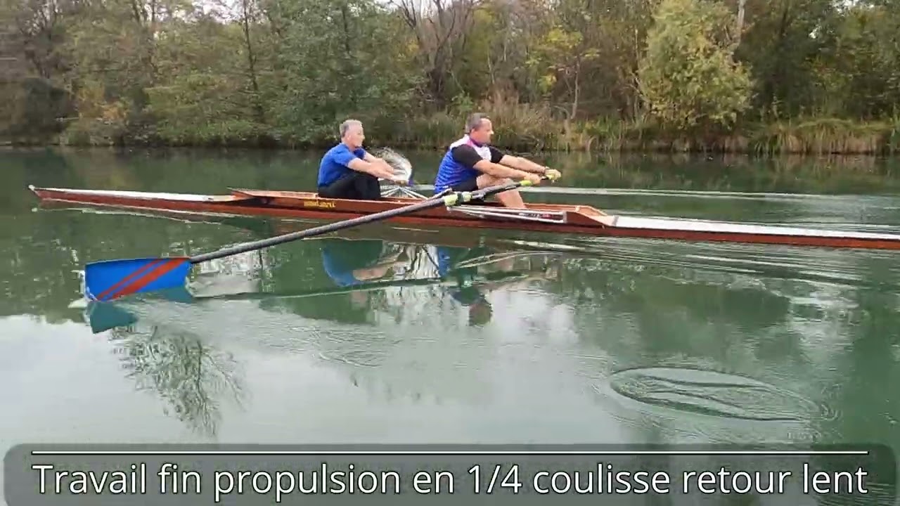Comment ramer en 2- (deux de pointe sans barreur ou pairoar) stage JP-RowingCoaching