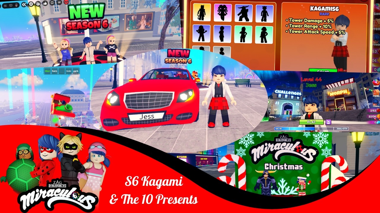 *NEW* Season 6 Kagami & The 10 Presents | Miraculous RP: Ladybug & Cat Noir