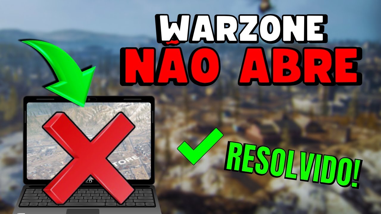 CALL OF DUTY WARZONE N&Atilde;O ABRE no PC (COMO RESOLVER) 💻✅️