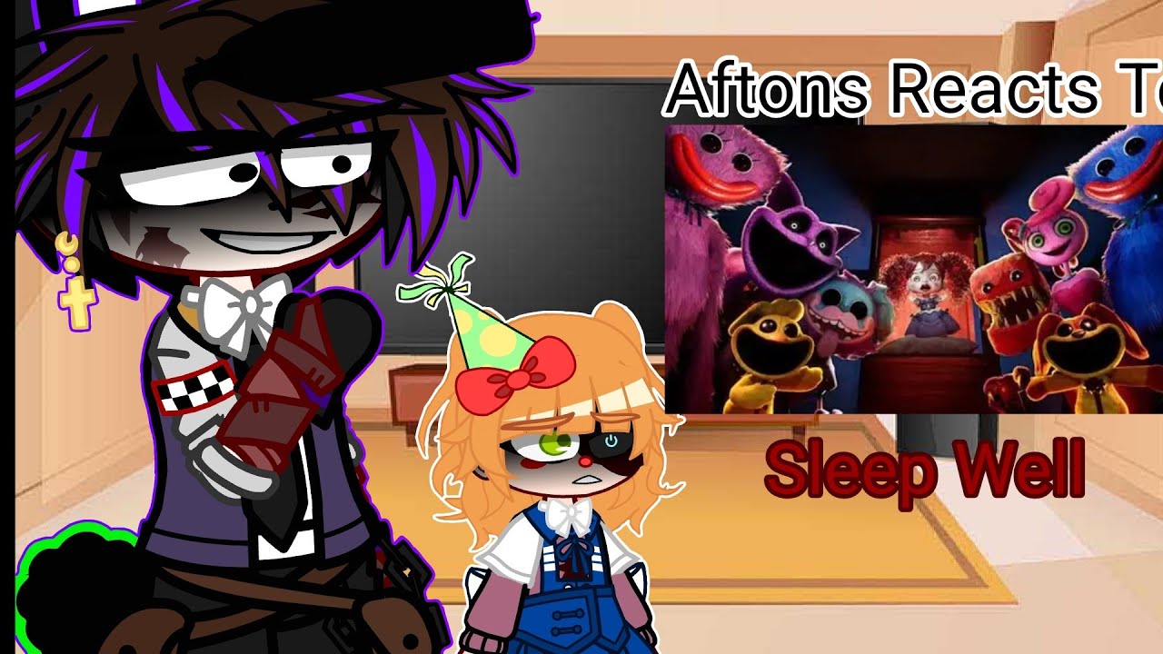 Aftons Reacts to SleepWell(Poppy PlayTime) 