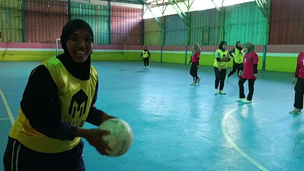 Tim futsal putri PGRI Kec. Hanau