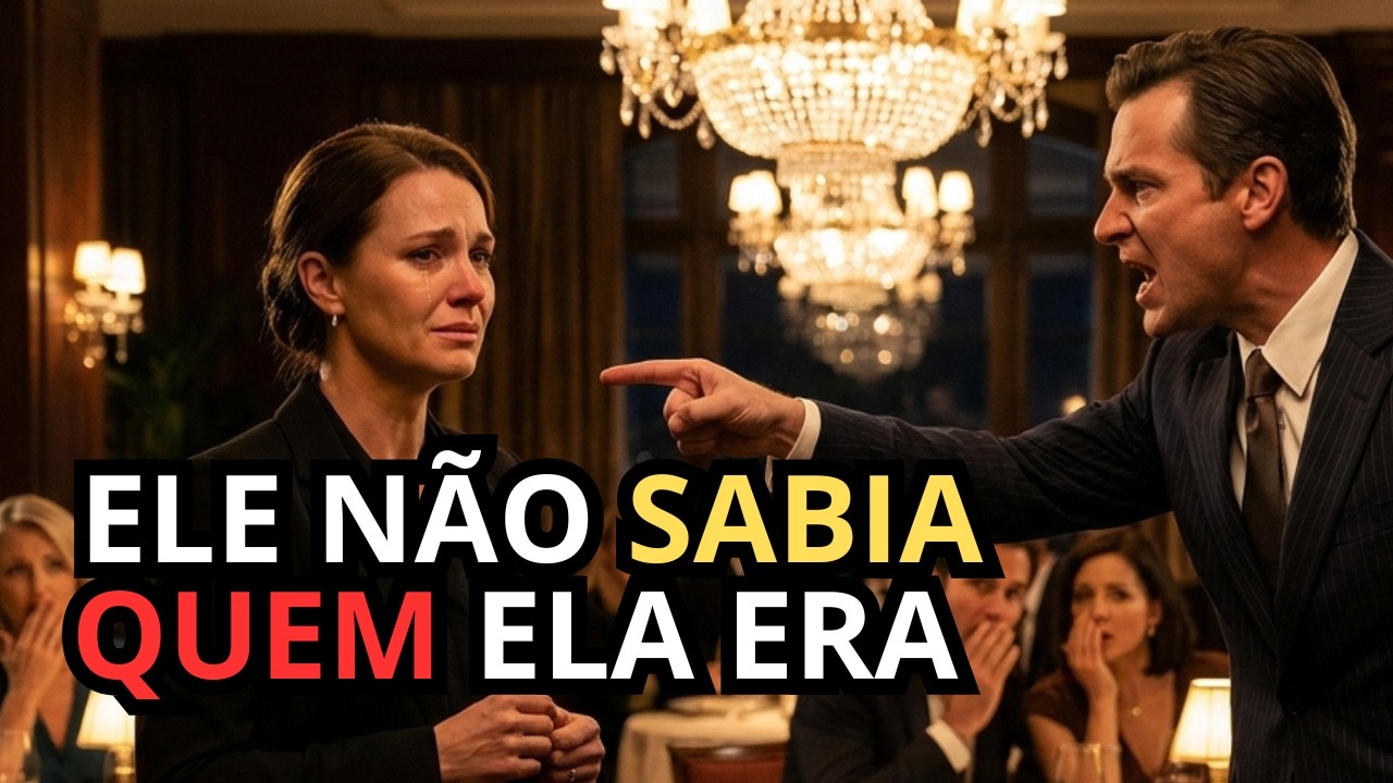 Ele Mandou Ela Sair da Mesa — Sem Saber Quem Ela Era