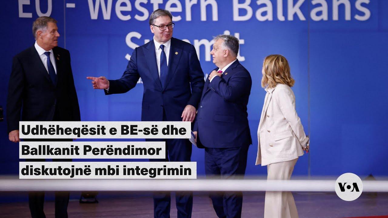 Udhëheqësit e BE-së dhe Ballkanit Perëndimor diskutojnë mbi integrimin e rajonit