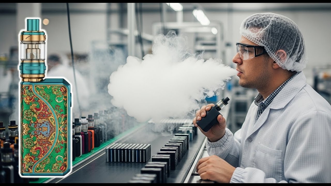 Inside the Vape Factory | How Vapes Are Made and Mass Produced