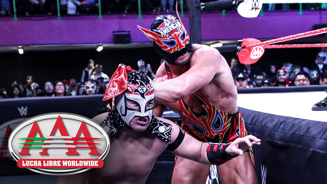 Оригинальный El Grande Americano разоблачает Октагона-младшего: лучшие моменты Lucha Libre AAA, 1...