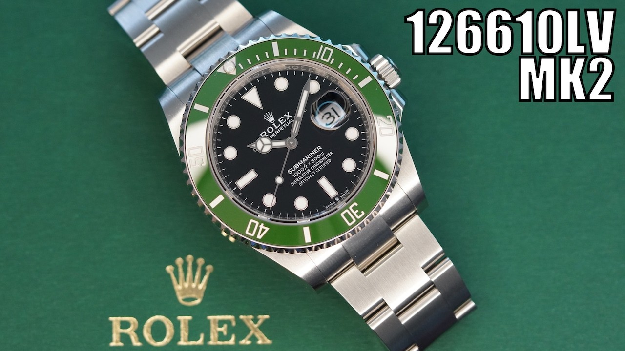 Rolex Submariner Date 126610LV Kermit Review & Unboxing | MK1 vs MK2 Comparison