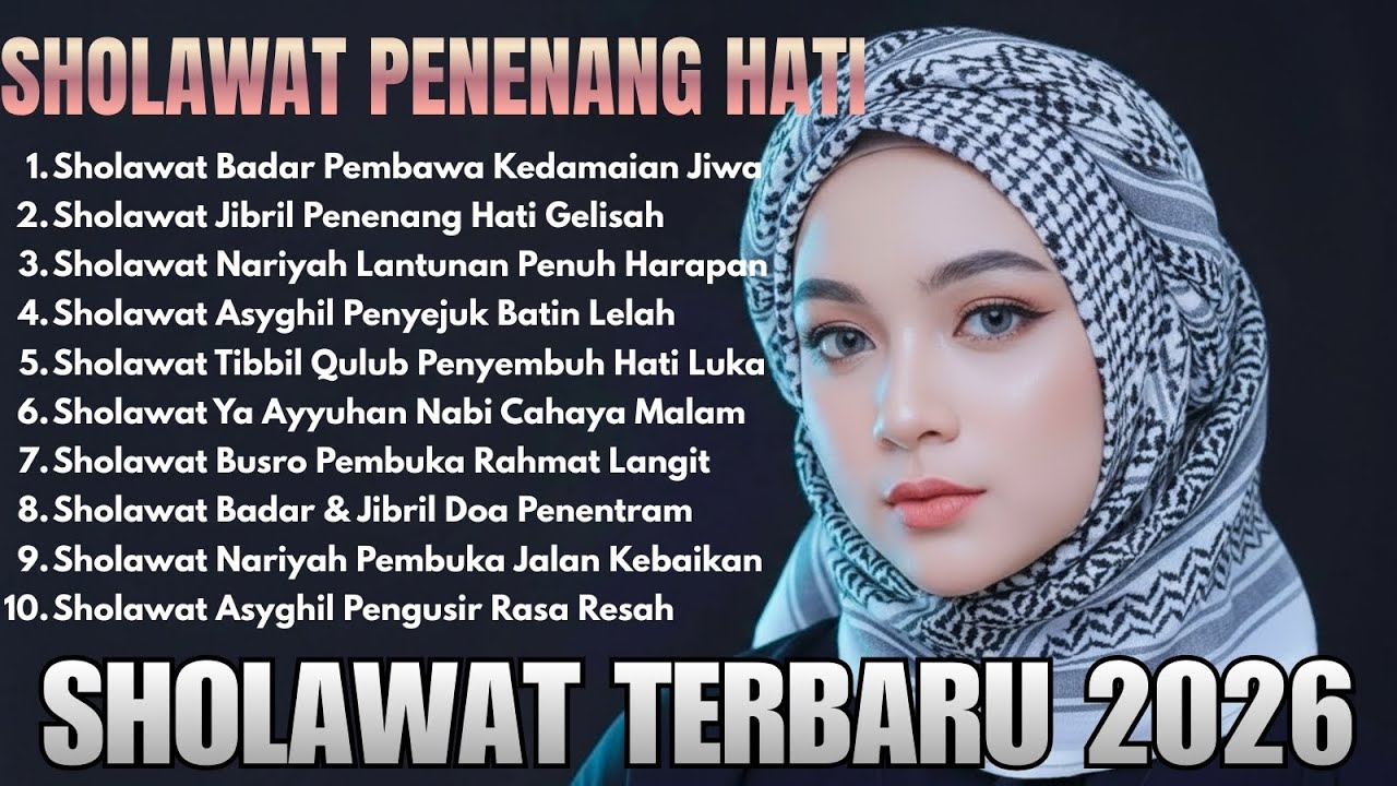 Sholawat Merdu Syahdu 2026 | Bikin Nangis & Hati Adem