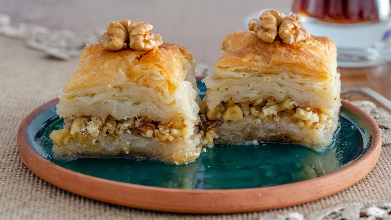 САМЫЙ ПРОСТОЙ РЕЦЕПТ ПАХЛАВЫ - ВКУСНЫЙ РЕЦЕПТ ПАХЛАВЫ В ФОРМЕ ПИЛЛ-ФУ
