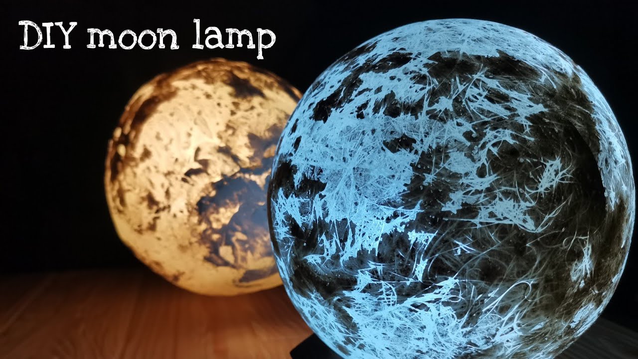 DIY MOON LAMP
