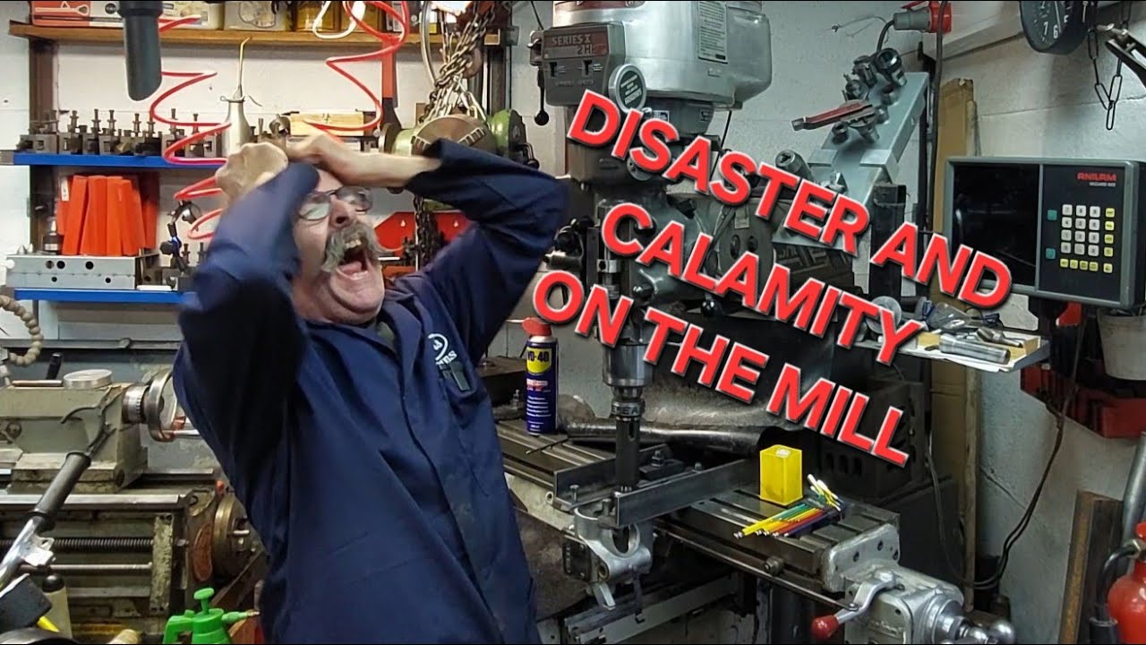 BRIDGEPORT WORKING OFF THE SIDE, CALAMITY AND DISASTERS WITH SCOTT GEARBOX.