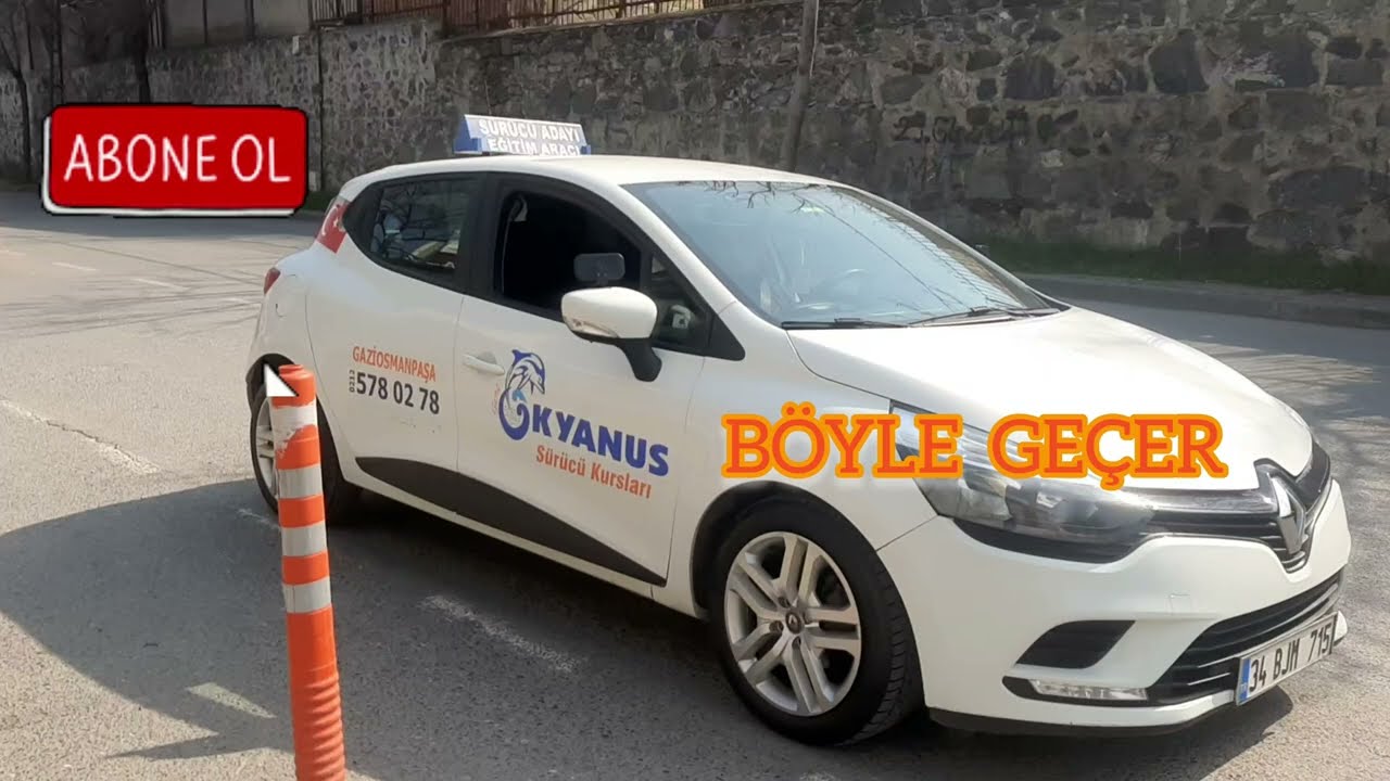 PARALEL PARK NASIL YAPILIR #LİCENSE CAR PARKİNG #İSTANBUL #EHLİYETSINAVI #PARALEL PARK #DİREKSİYON