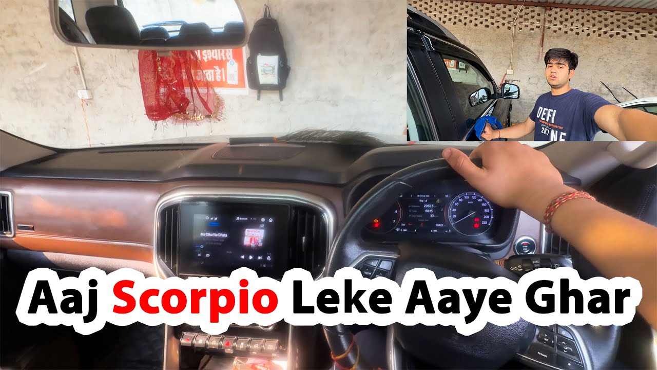 Aaj scorpio leke aaye ghar @Radhevlogs-02 //vlog43//