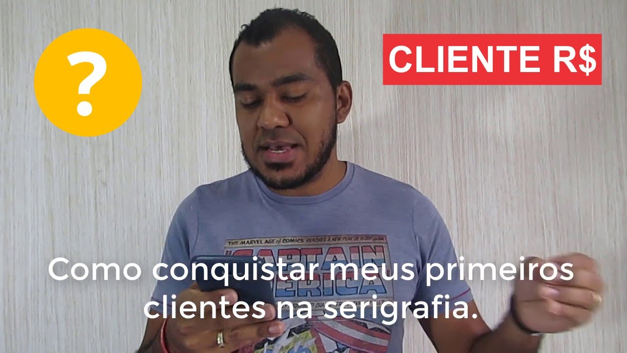 Como conquistar os primeiros clientes para minha serigrafia   - episódio 43