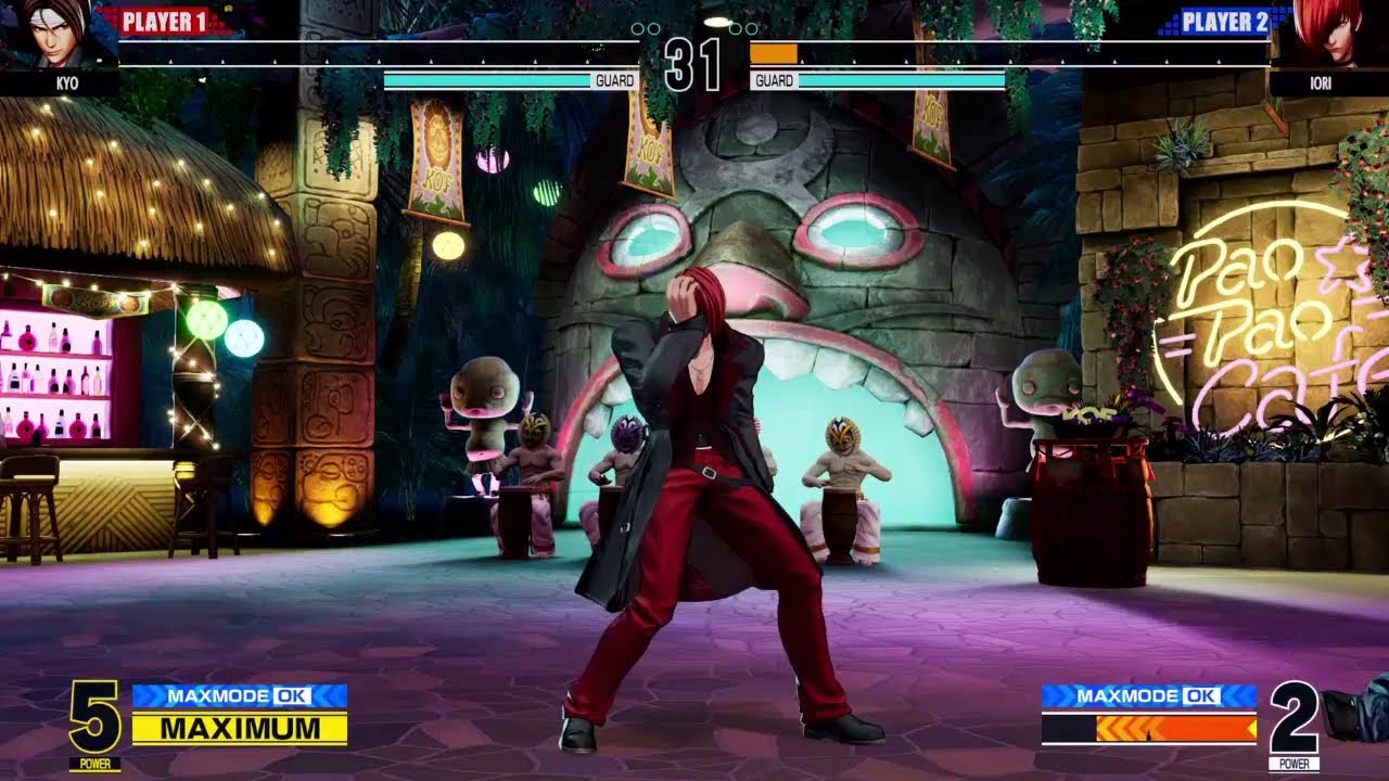 King of fighter xv CPU vs CPU