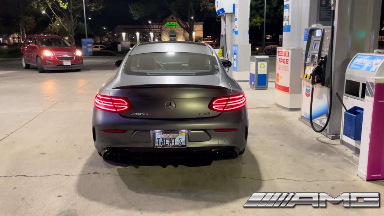 C43 AMG Night Drive POV (Binaural Audio)