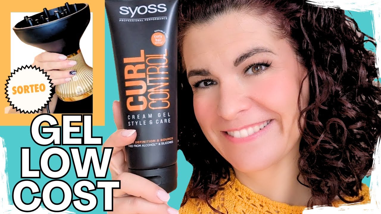 📢RUTINA MÉTODO CURLY🩷Gel LOW COST SYOSS Mercadona💎RÁPIDO y FÁCIL Paso a paso en ESPAÑOL⭐