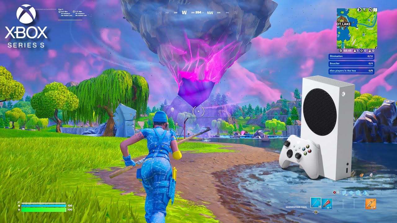 Xbox Series S Fortnite OG RANKED Solo Duos Gameplay (4K 120FPS)