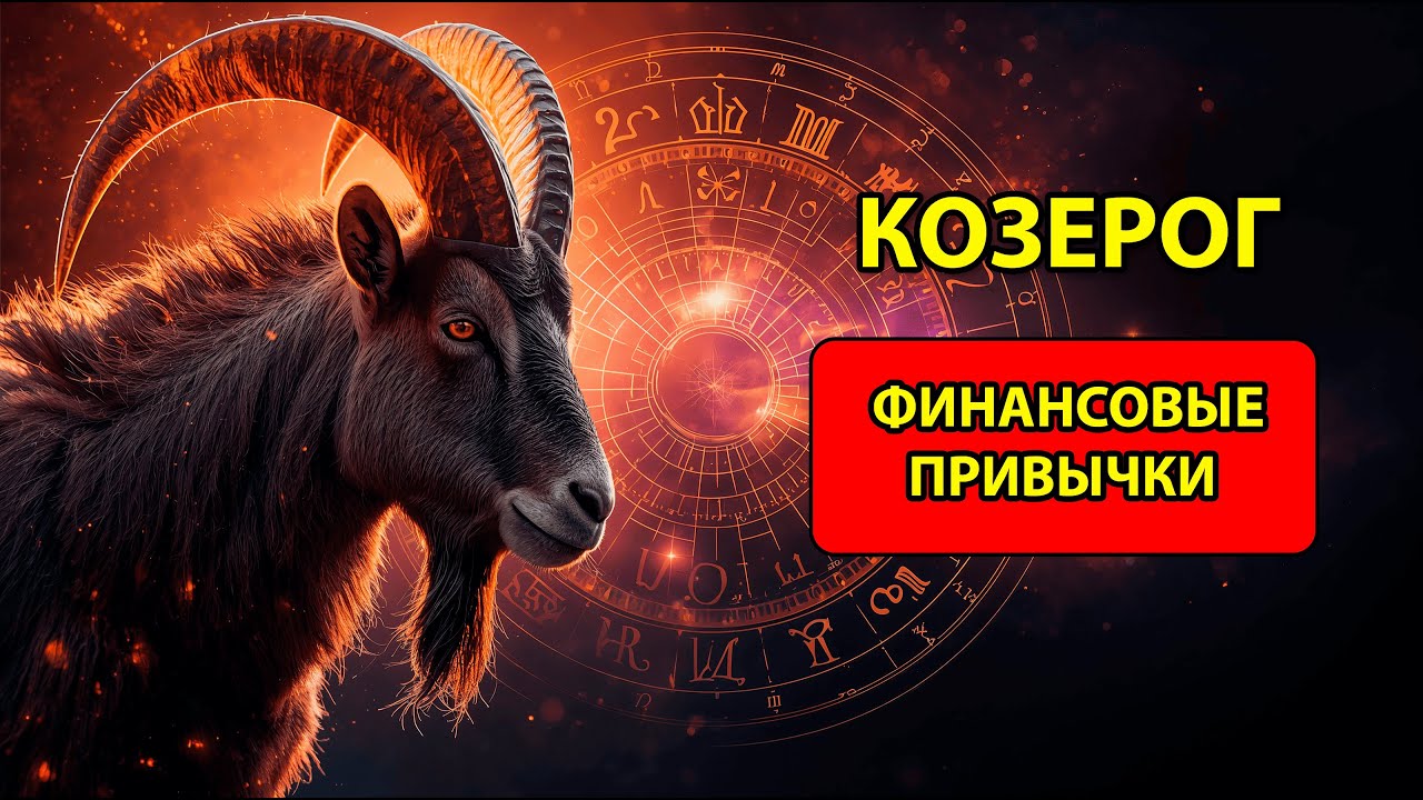 Козерог: финансовые привычки, которые делают тебя богаче