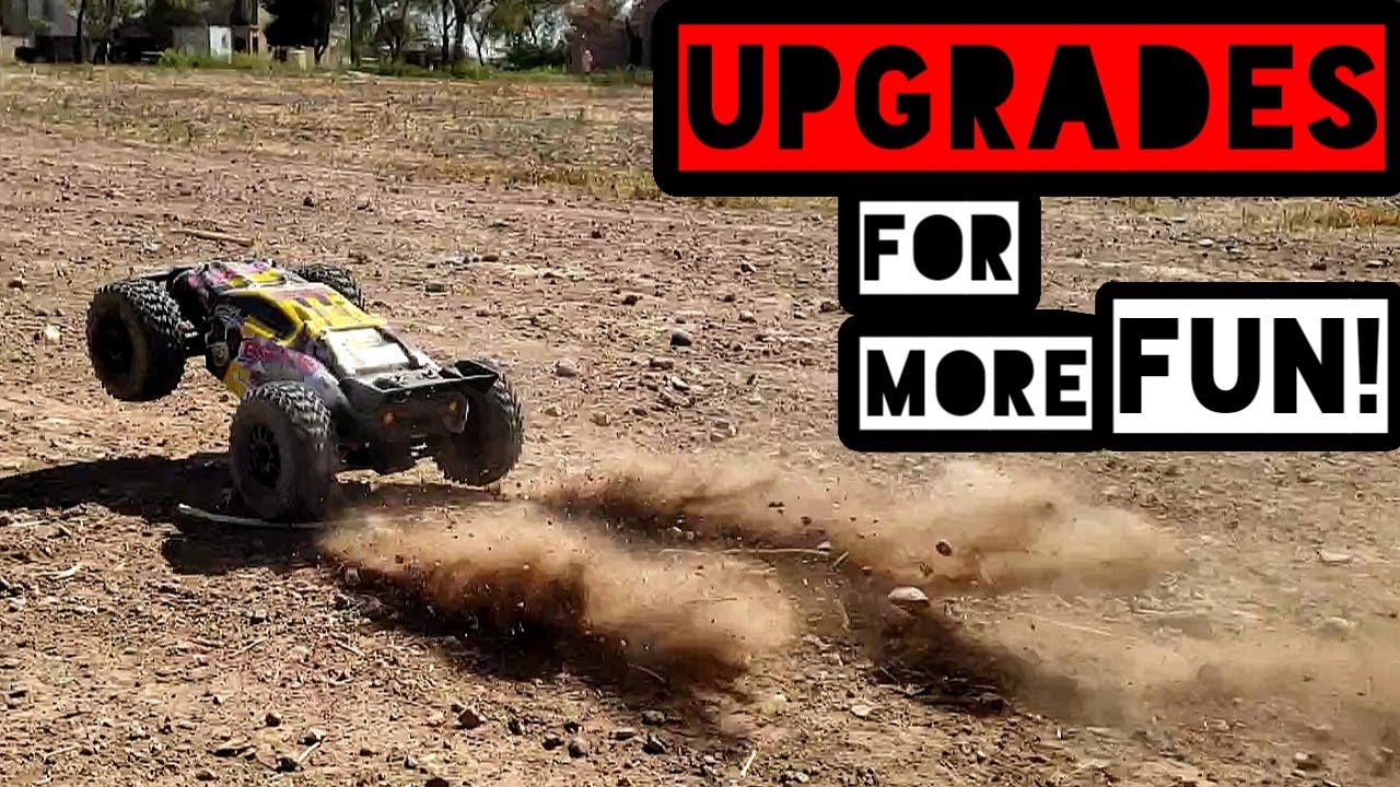 Enoze 202E Upgraded Shocks, Wheels and Tires.