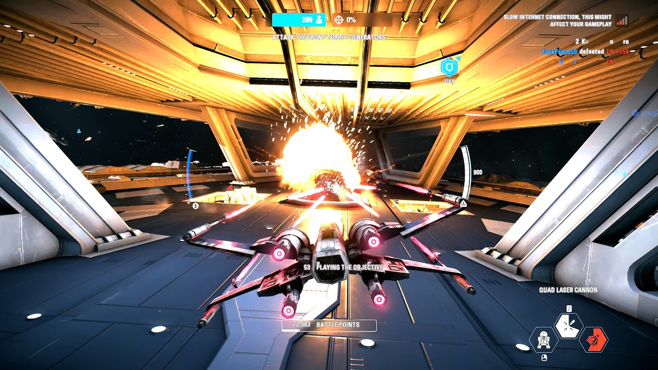Starfighter Assault Gameplay - Unknown Regions (Resistance) Star Wars Battlefront II