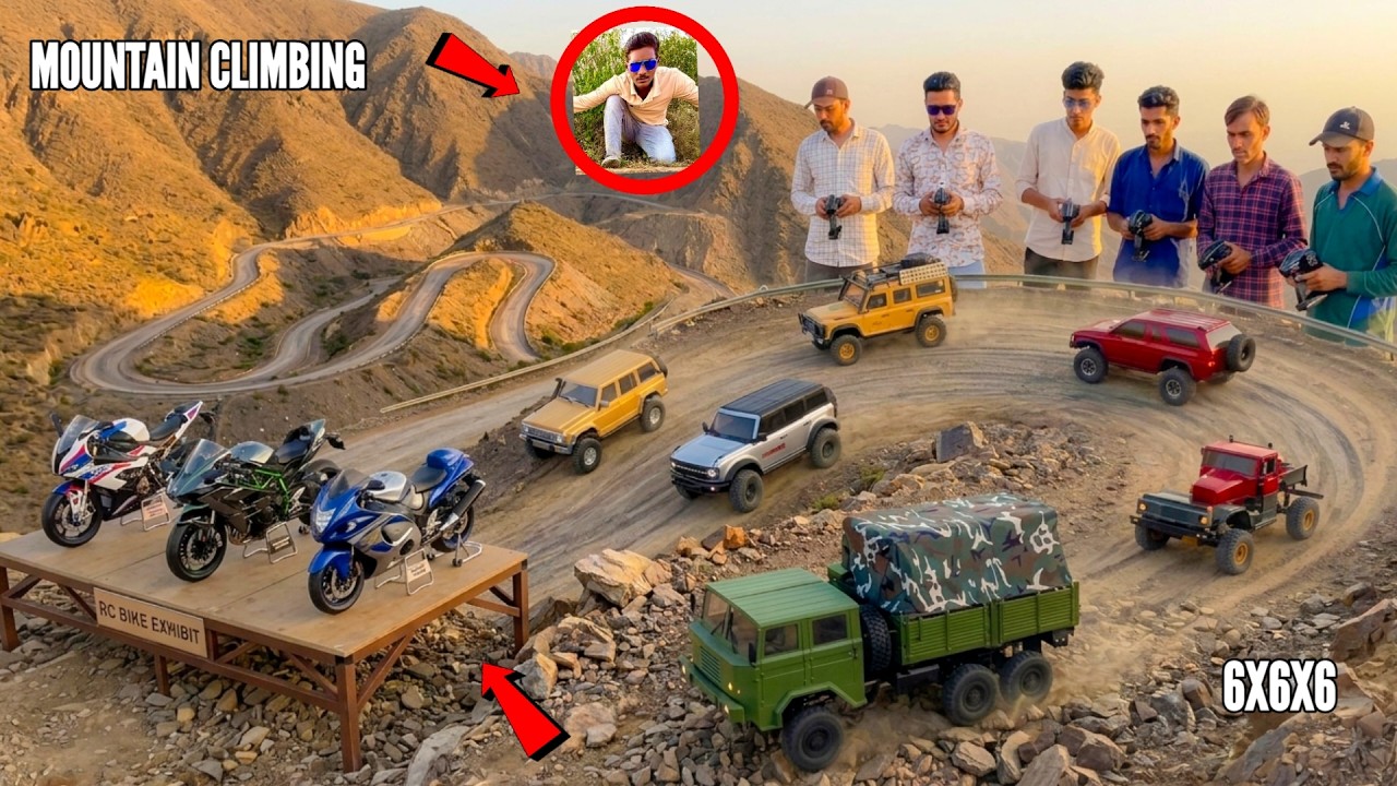 RC Offroad Car Rocky Mountain Track Climbing Test With Team  &ndash; Chatpat toy tv