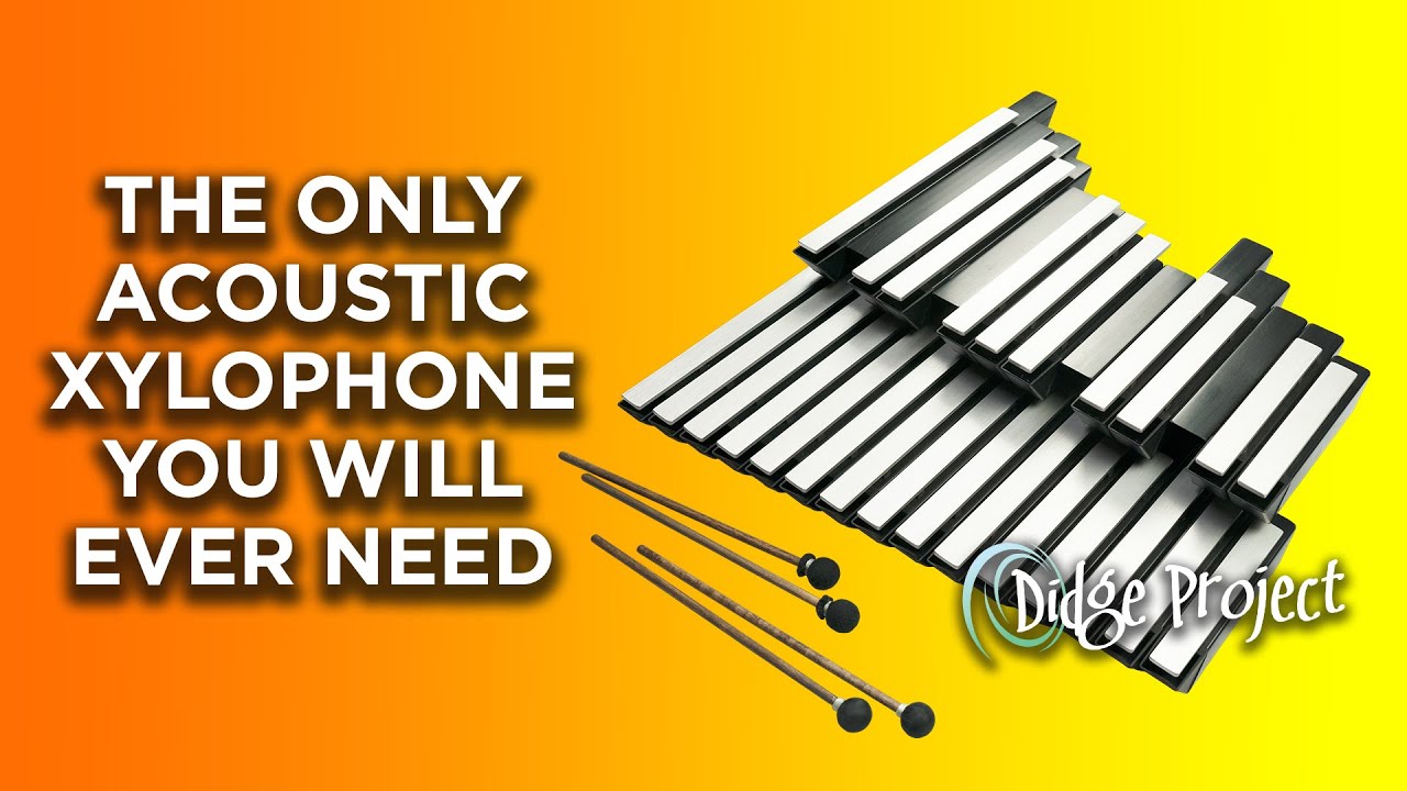 Acoustic Xylophone rivals vibraphone sound with Full Piano/Keyboard Layout