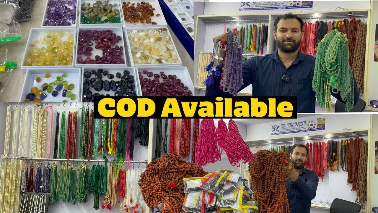 50% OFF FOR SUBSCRIBERS🥳🚨Chickpet Wholesale Precious Gem Stones & All Types of Beads.COD Available.