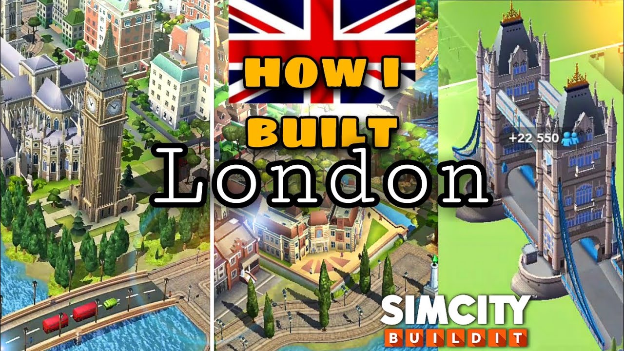 Building LONDON town step by step | Simcity buildit