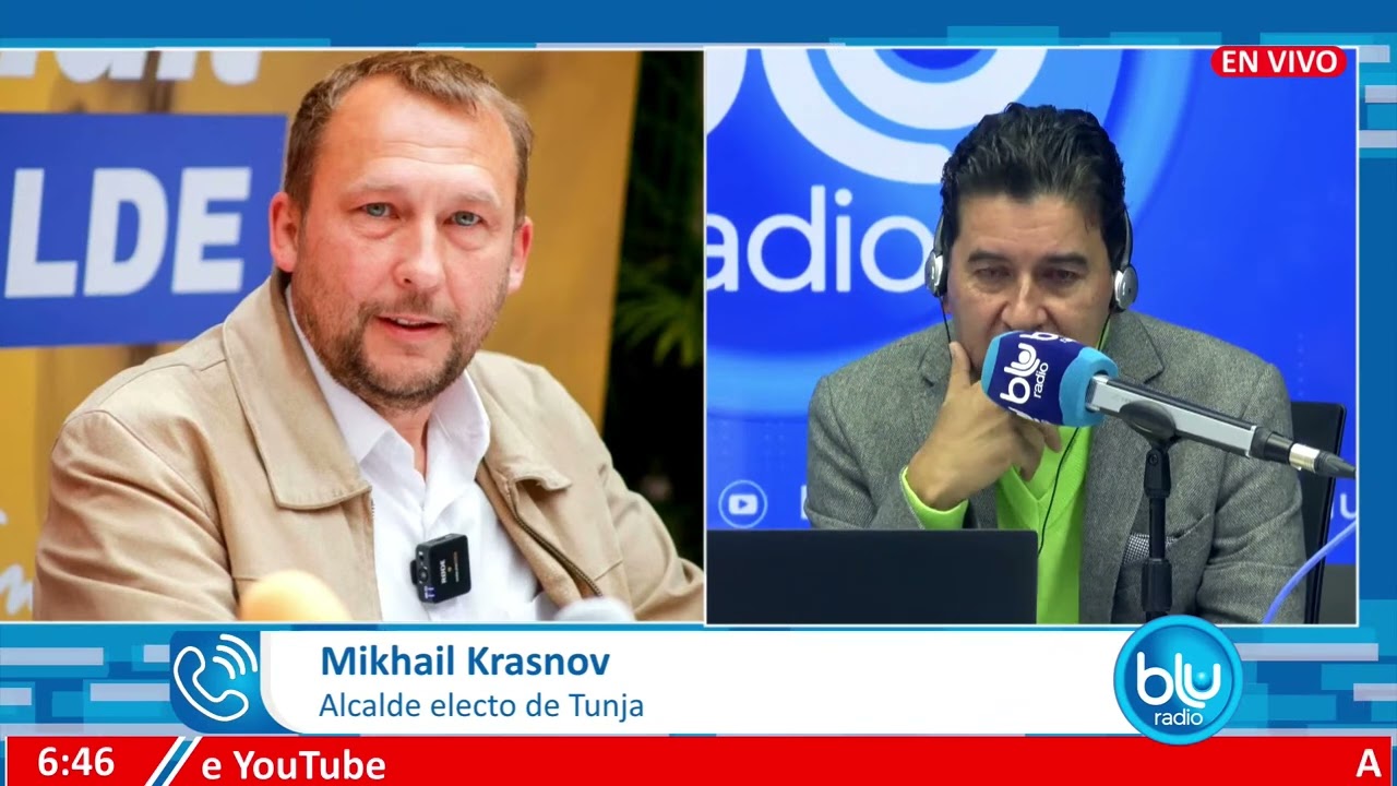 La historia de Mikhail Krasnov, el ruso elegido como alcalde de Tunja