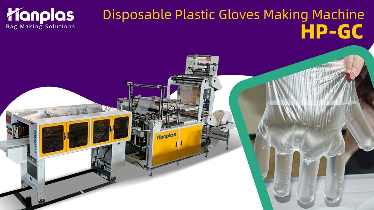HP-GC Disposable Plastic Gloves Making Machine