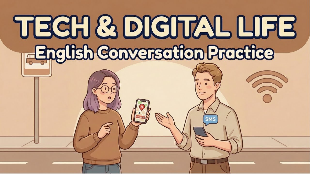 Technology & Digital Life English 💻📱 | Social Media, Apps & Tech Vocabulary for IELTS