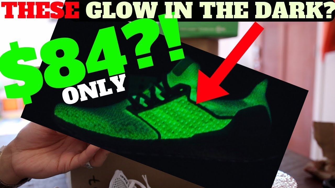 THESE $84 ULTRA BOOST SECRETLY GLOW IN THE DARK!?!