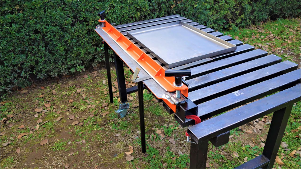 Homemade Sheet Metal Bender