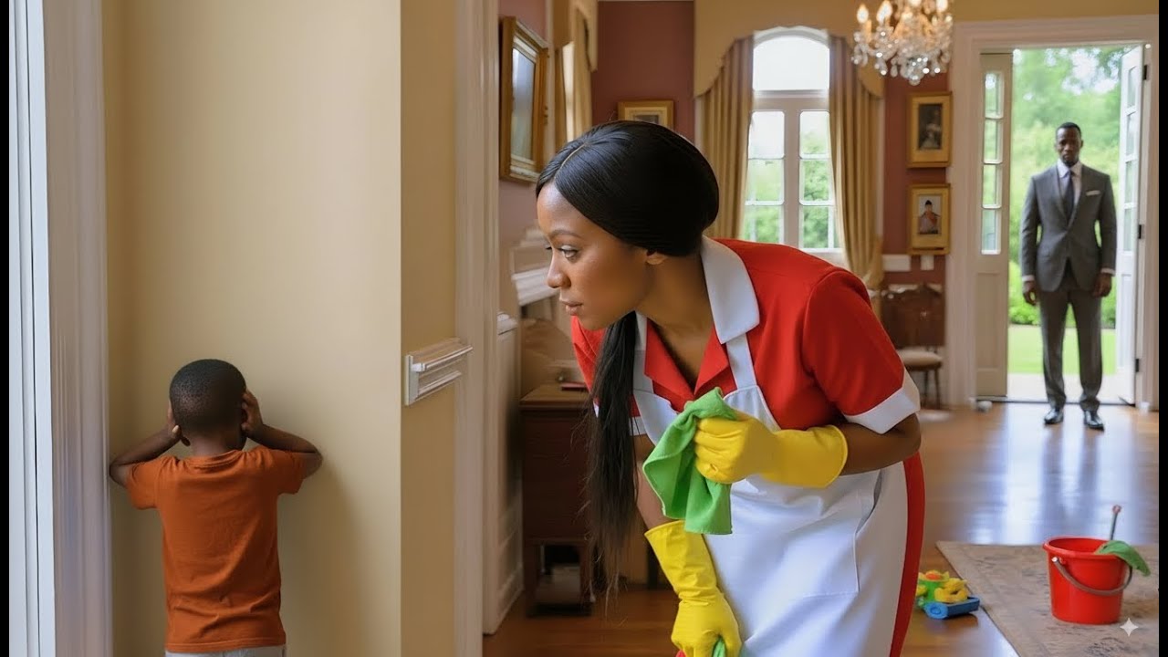 Billionaire son Keeps Hiding His Face in Wall When maid Asked Him Why He Whispered 3 Shocking Words