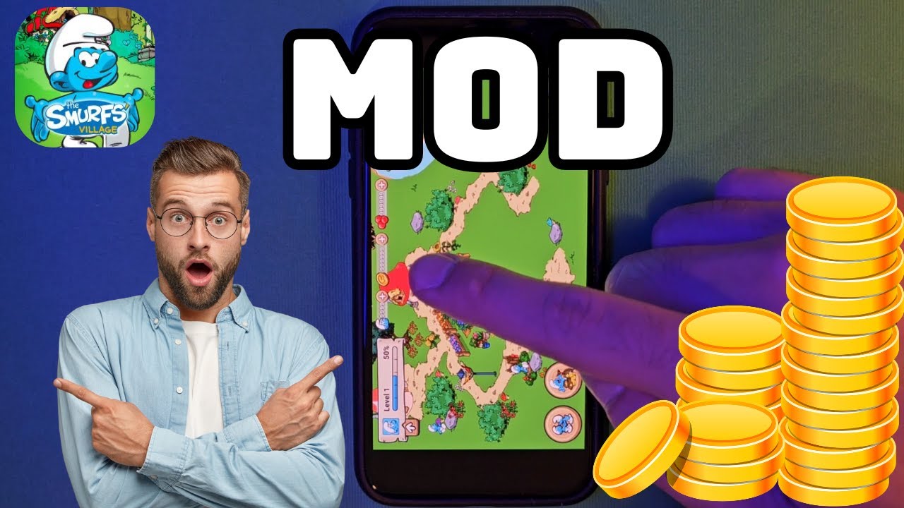 Smurfs Village MOD iOS Android - 2025 (latest) + Gameplay