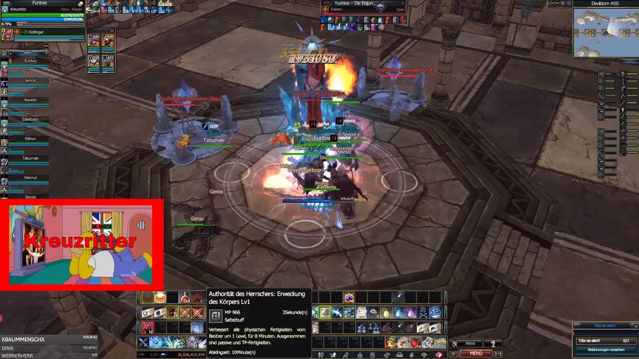 Rappelz Devildom 3 Random party