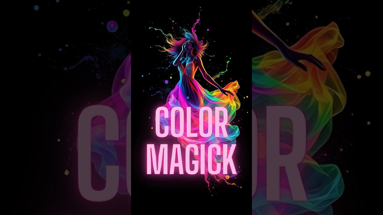 Color Magick Explained 🌈 | What Every Color Means in Witchcraft #shorts