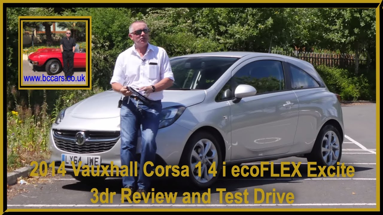2014 Vauxhall Corsa 1 4 i ecoFLEX Excite 3dr | Review and Test Drive