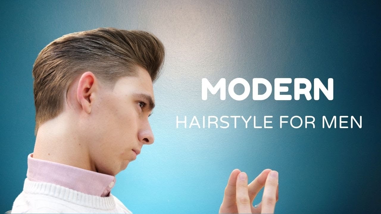STEP BY STEP TUTORIAL - Modern Pompadour - Taper fade.