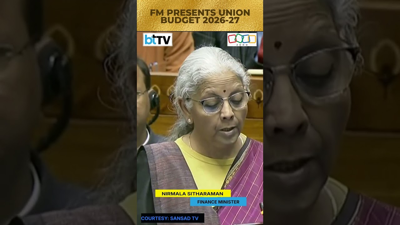 FM Nirmala Sitharaman Presents Union Budget 2026&ndash;27, Outlining India&rsquo;s Economic Roadmap