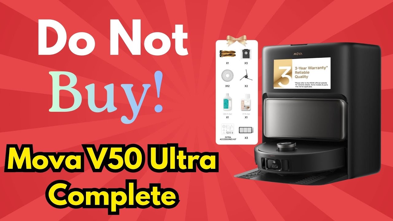 Don&rsquo;t Buy the Mova V50 Ultra Complete Robot Vacuum Until You Watch This | Brutal Review