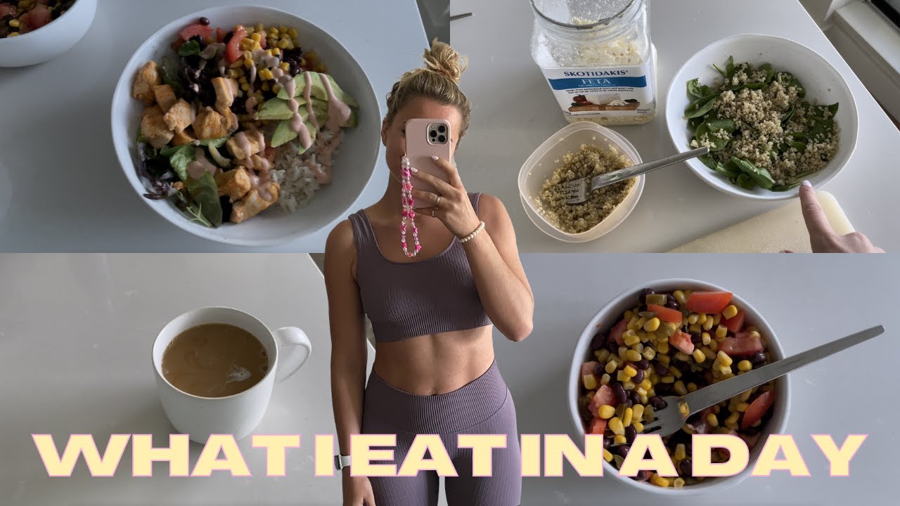 WHAT I EAT IN A DAY: gluten-free healthy food and meals that work for ME