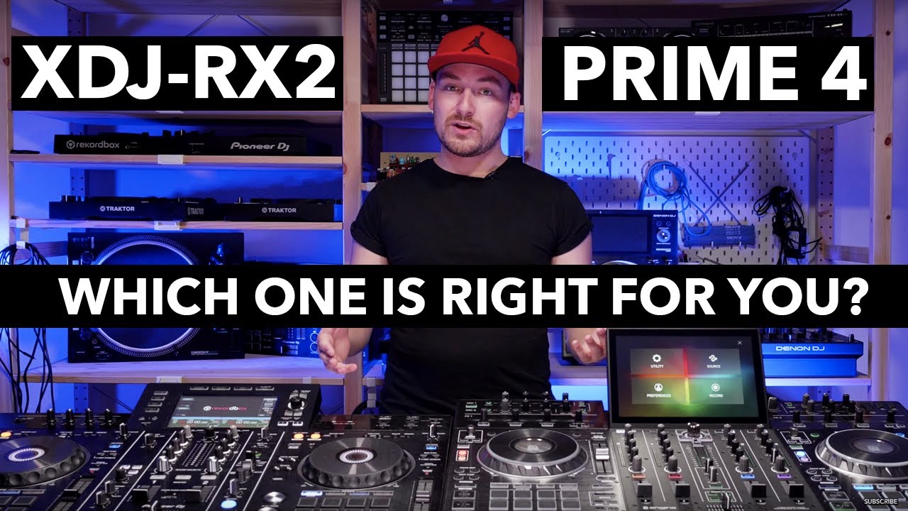 Pioneer DJ XDJ-RX2 vs Denon DJ Prime 4 - Which one is right for you?