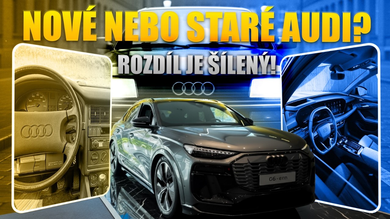 Nové modely od Audi. Kam se vejde Libor vás opravdu překvapí. Zklamání?