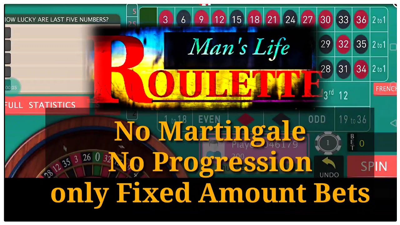 Roulette Winning Strategy. No MARTINGALE, No Progression. Only FIXED Bets. American/ European Table.